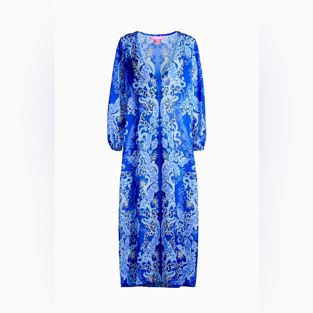 Lilly Pulitzer Keir Maxi Coverup NWT